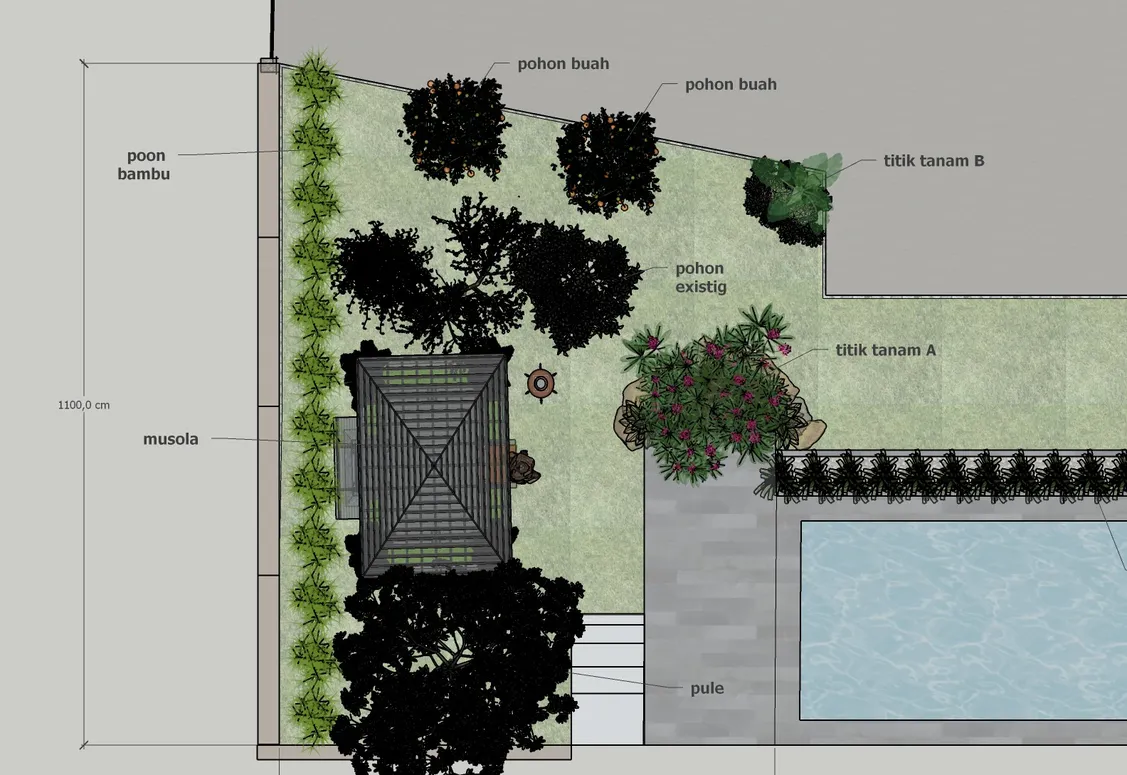 Desain Taman Villa 3D :  Visualisasikan Landscape Mewah Sebelum Anda Putuskan